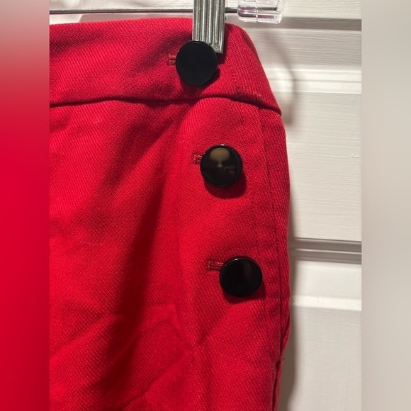 Loft Red Pencil Skirt - Picture 3 of 6